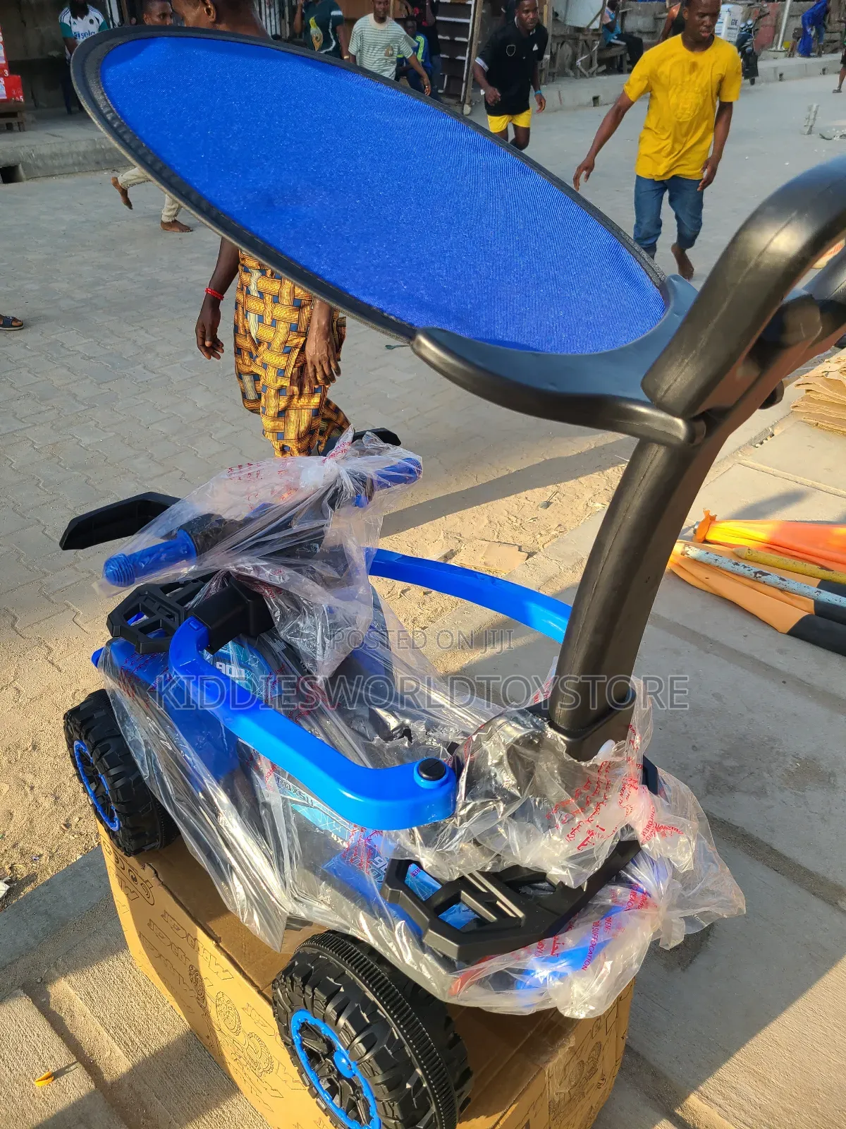 Electric Ride on Car With Pusher