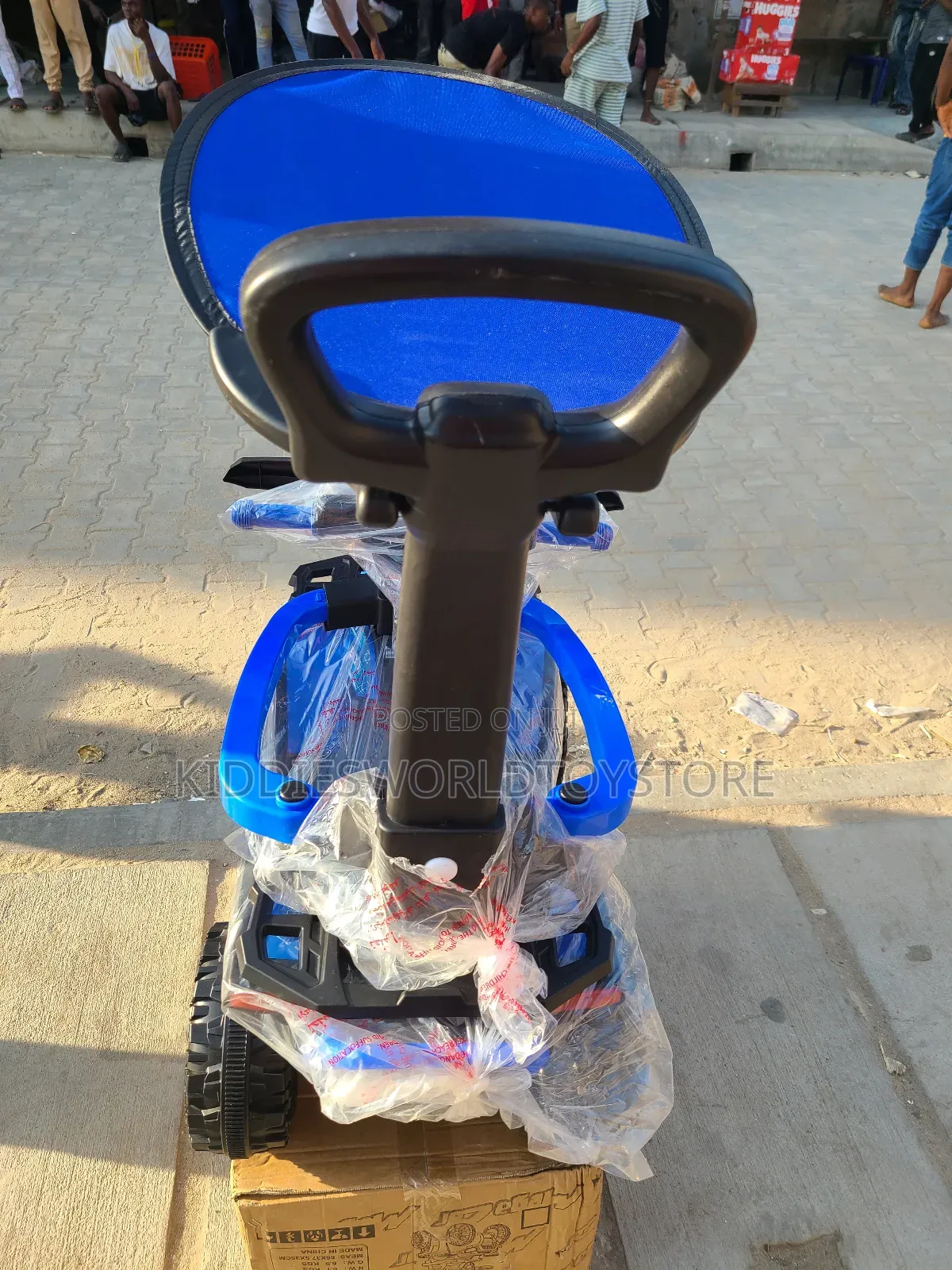 Electric Ride on Car With Pusher