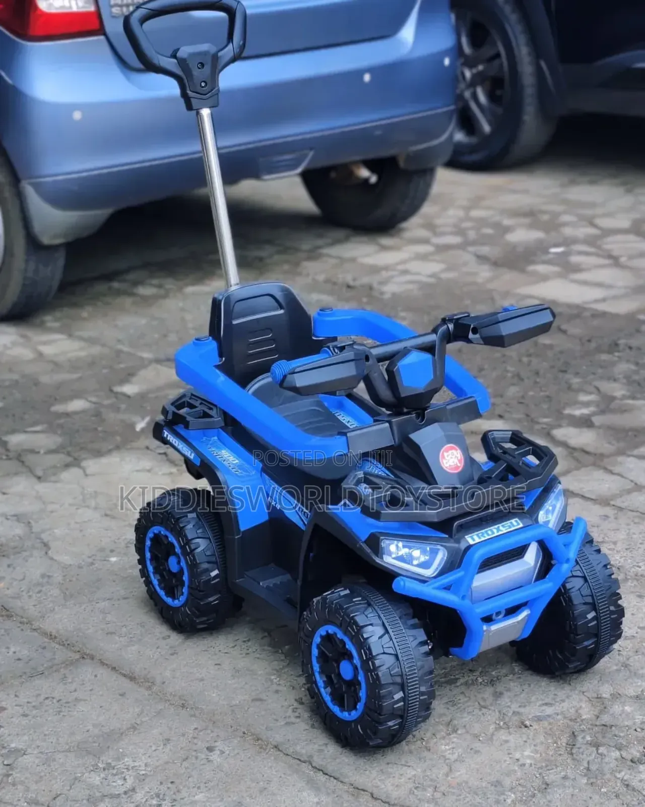 Electric Ride on Car With Pusher