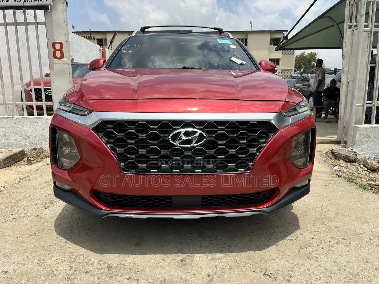 Hyundai Santa Fe Limited 2.4 AWD 2020 Burgundy