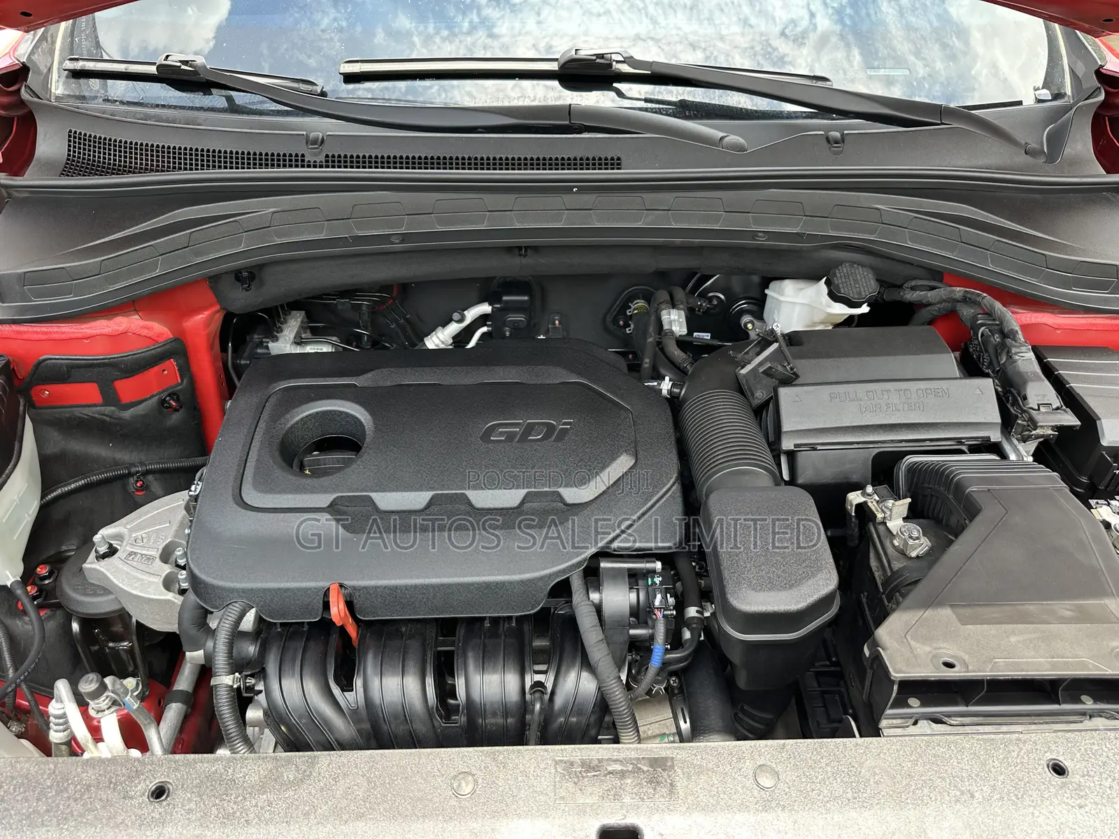 Hyundai Santa Fe Limited 2.4 AWD 2020 Burgundy