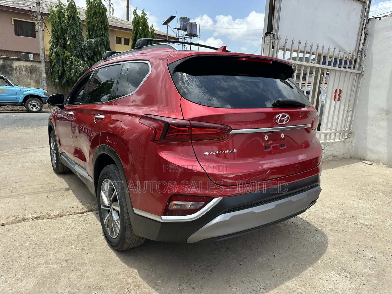 Hyundai Santa Fe Limited 2.4 AWD 2020 Burgundy