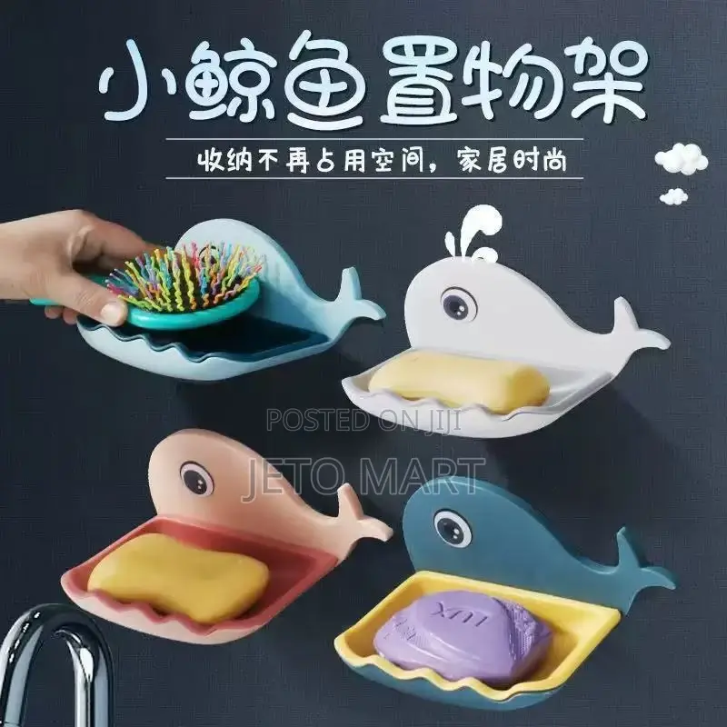 Whale Shaped Soap Holder Rack