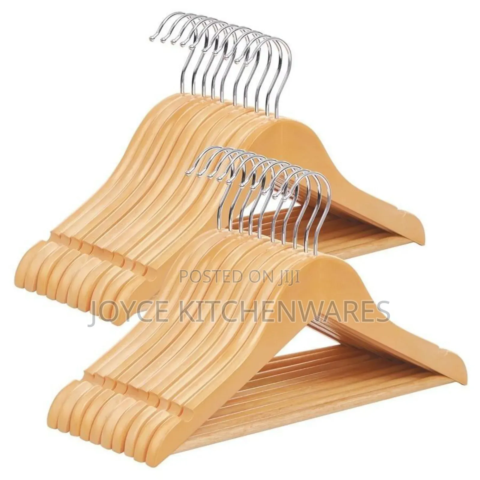 Premium Wooden Clothes Hangers