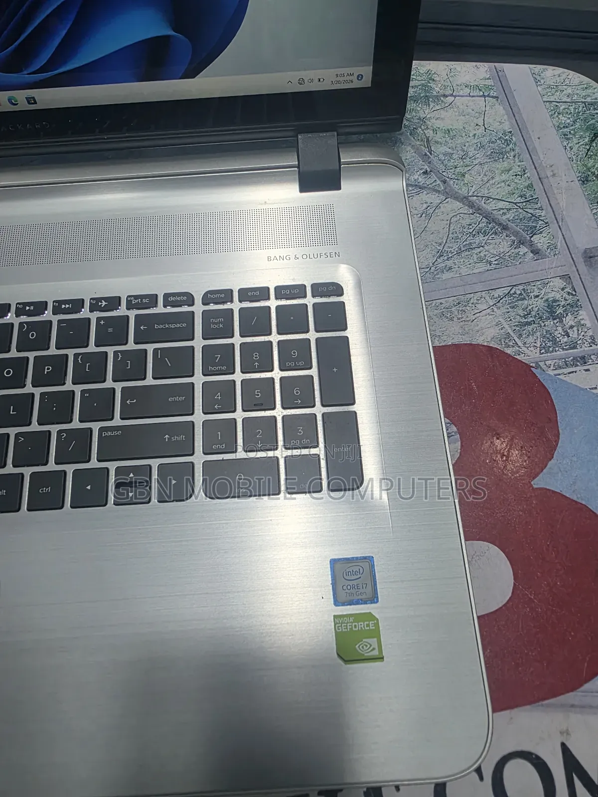 Laptop HP Envy 17 16GB Intel Core i7 SSD 256GB