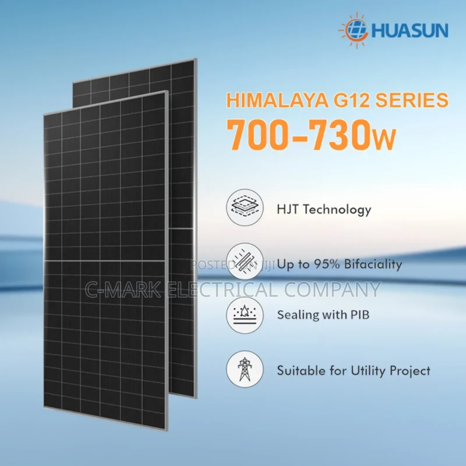 Original Solar Panel 300w-800w Monocrystalline Bifacial Half Cell