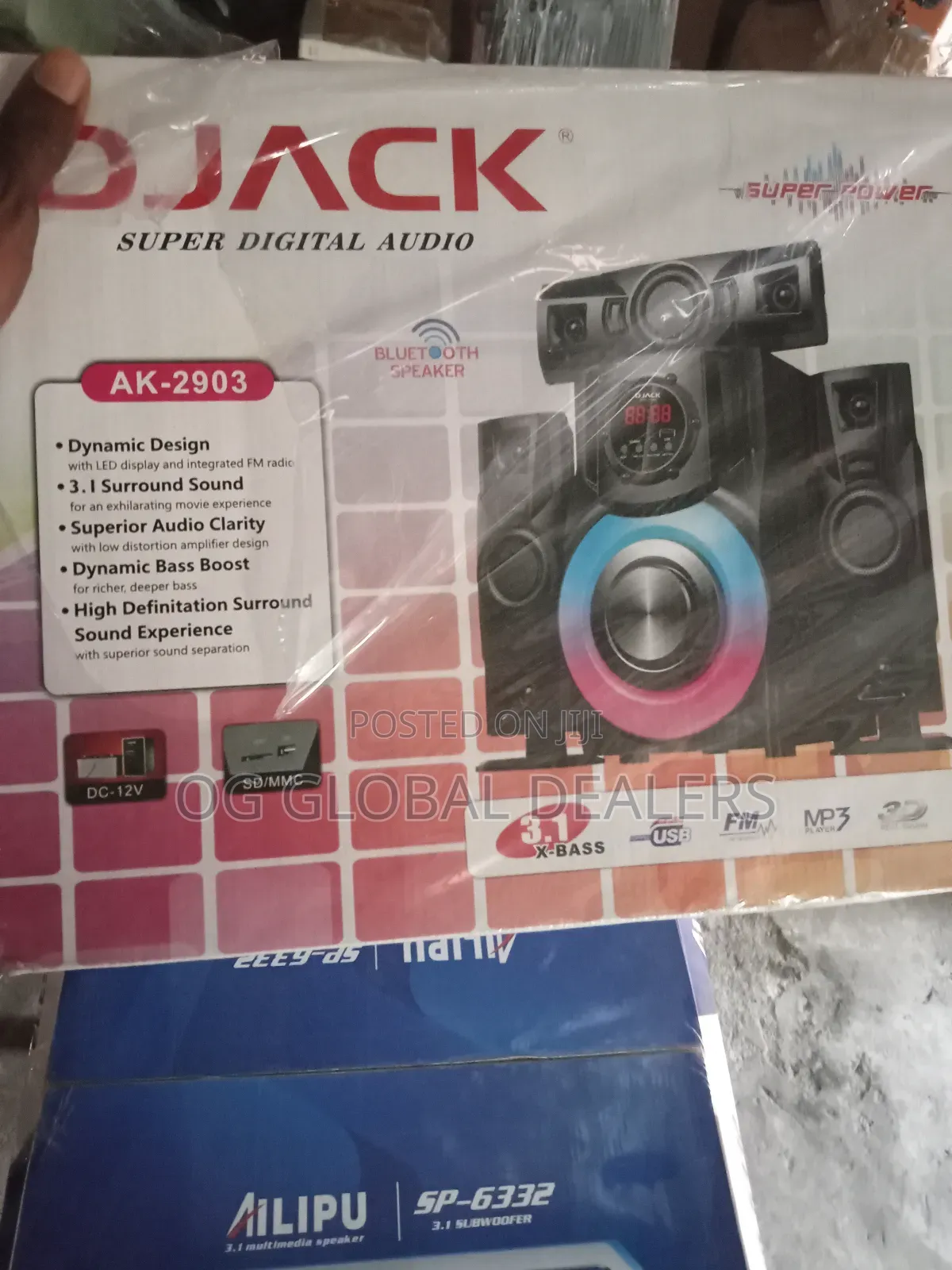Powerful Sounding Djack Home Theater System