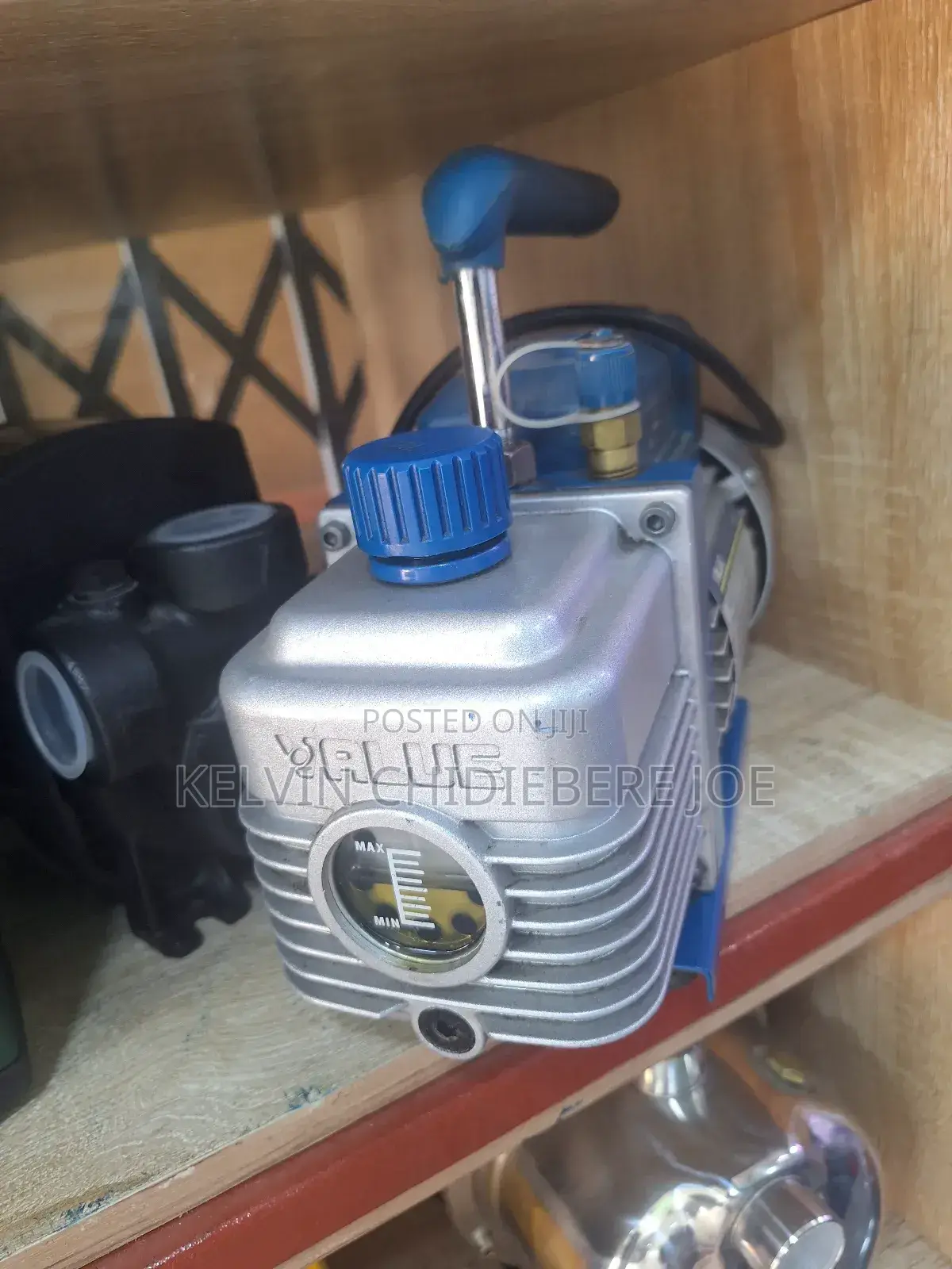 Value Ve115n 1-Stage Vacuum Pump (1/4 Hp, 230 V, 50/60 Hz)