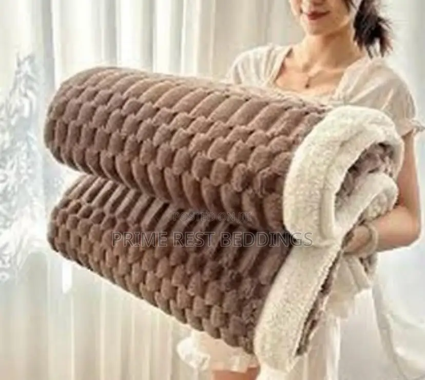 Extra Fluffy Sherpa Blanket (Available in Other Colors)