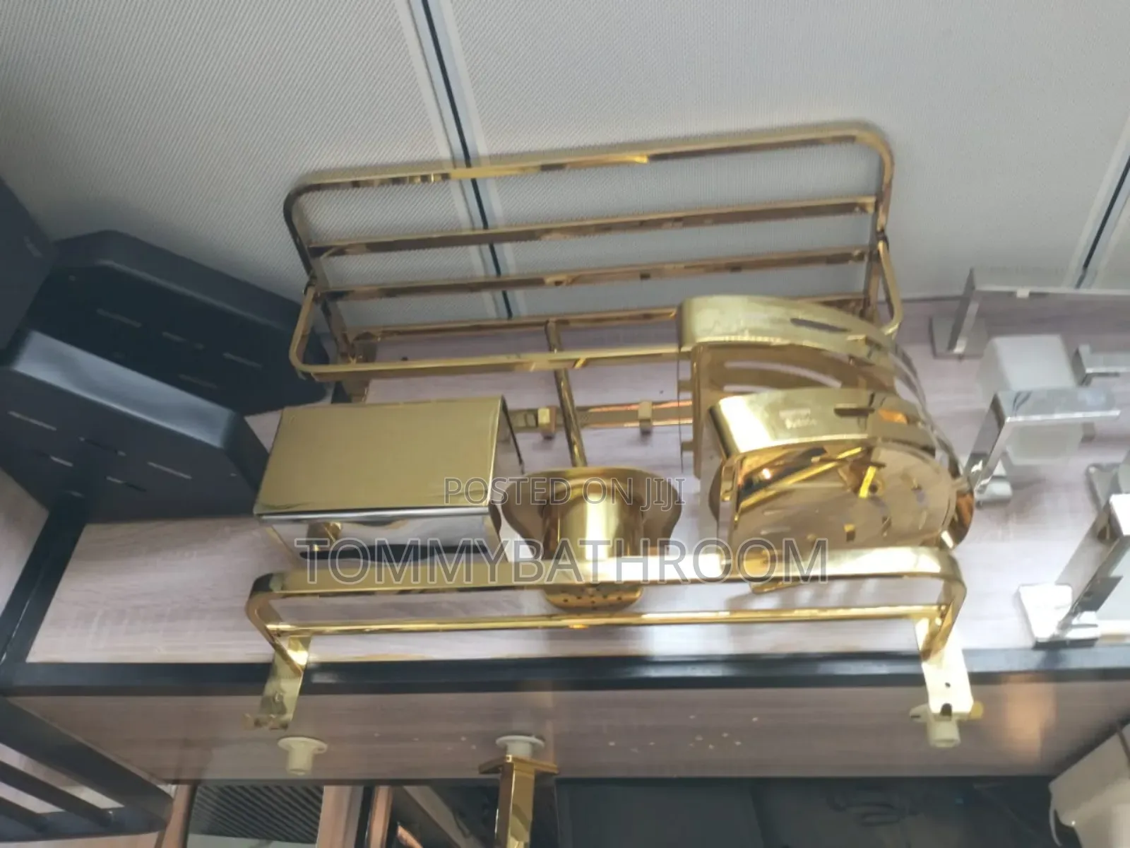 Bathroom Accessories Gold