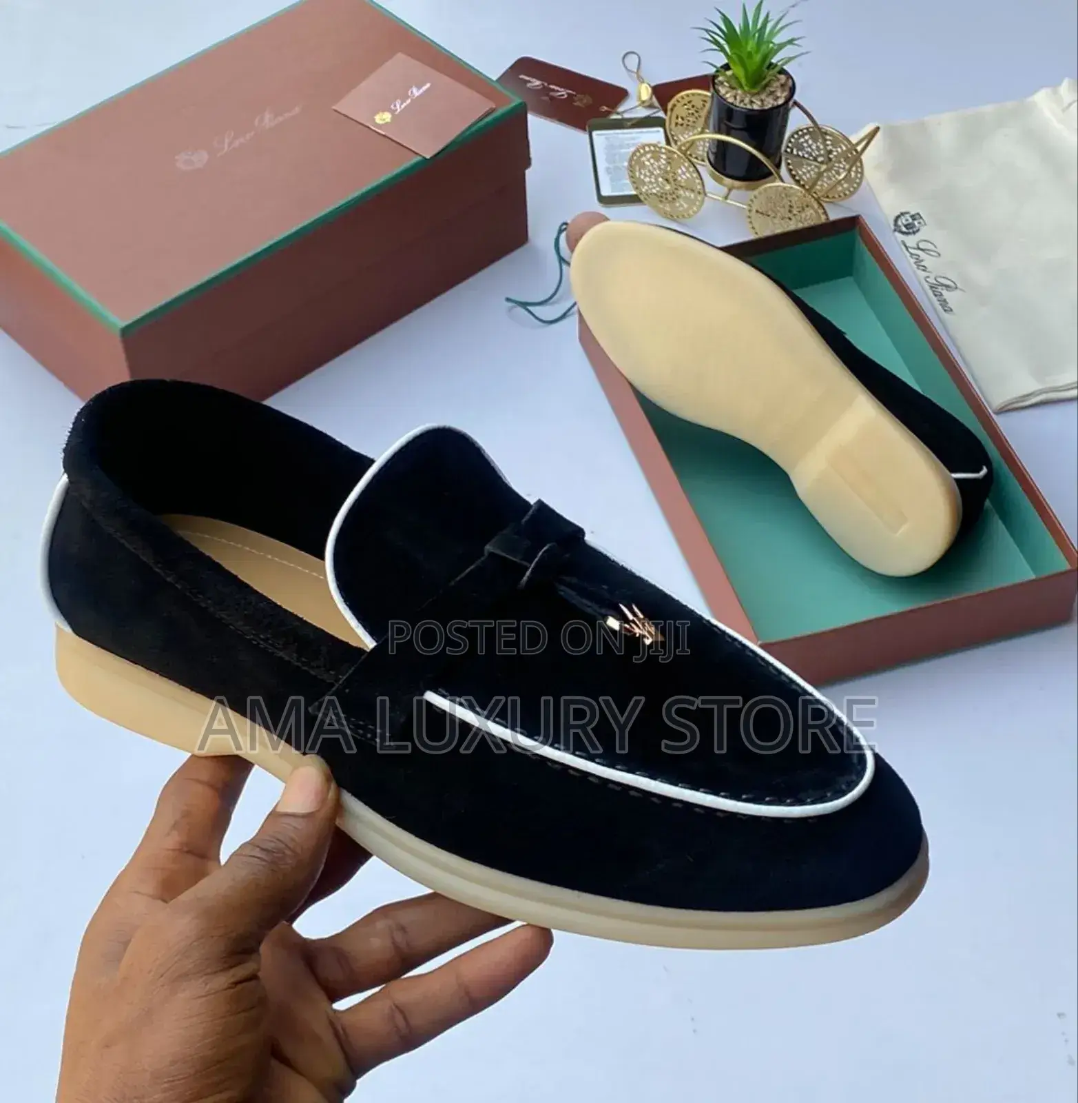High Quality Designer Suede Men's Luxury Shoes