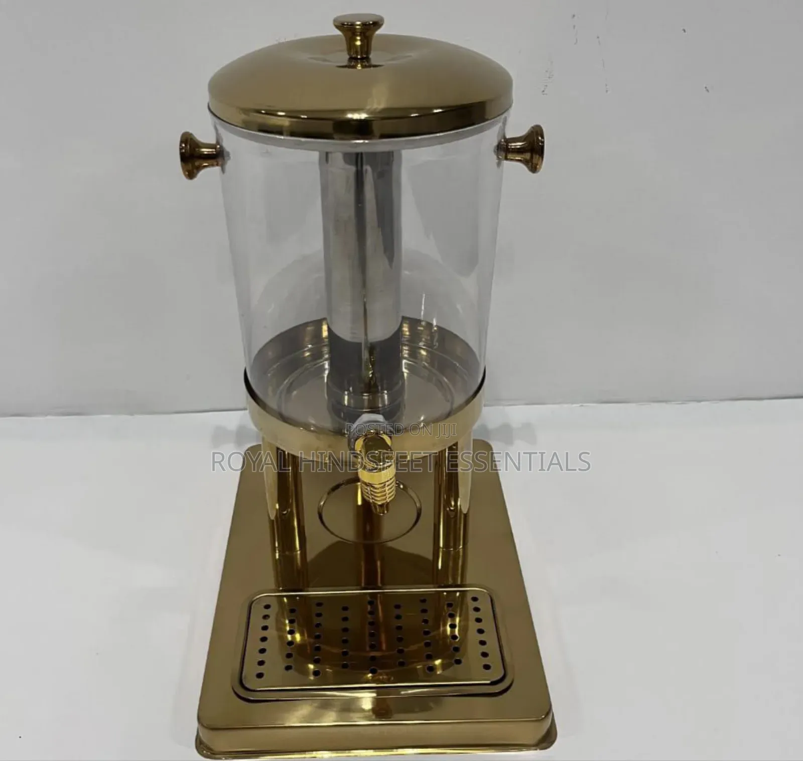 Commercial Stainless Steel Gold Beverage Dispenser