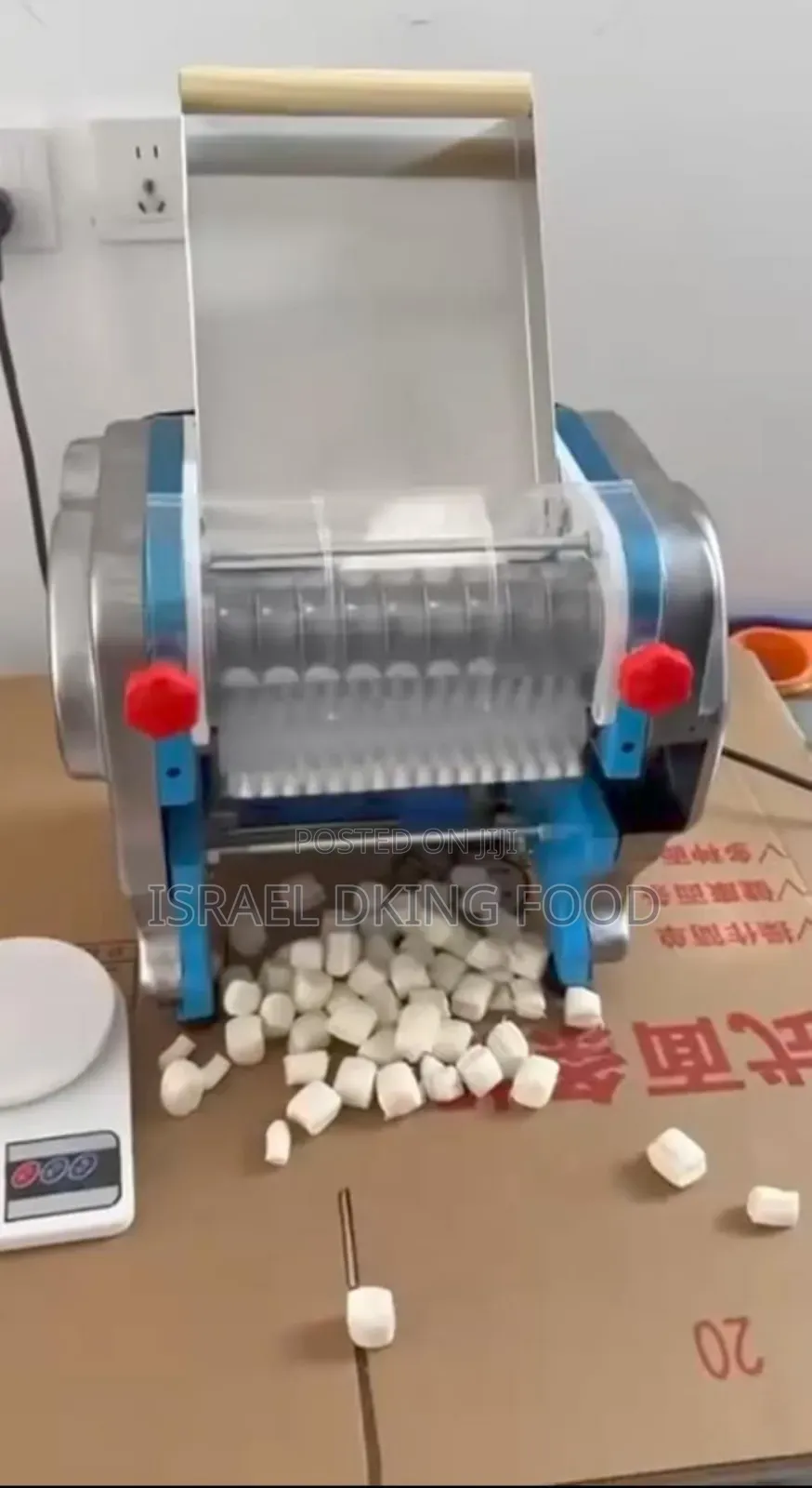 Quality Foreign Stainless Electric Cube Chin Chin Cutter