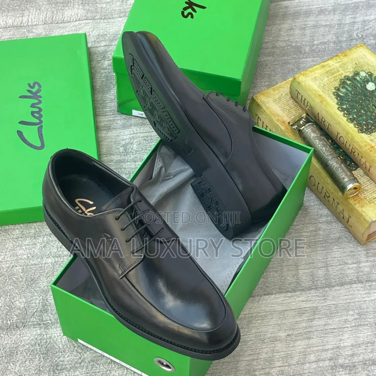Clarks Luxury Designer Leather Men's Corporate Shoes