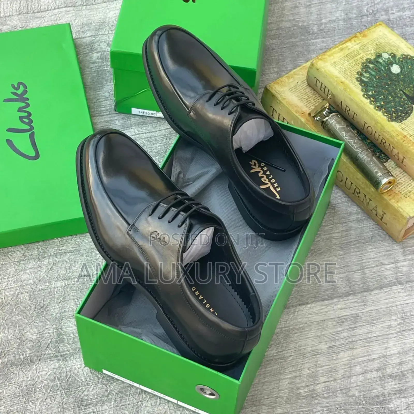 Clarks Luxury Designer Leather Men's Corporate Shoes