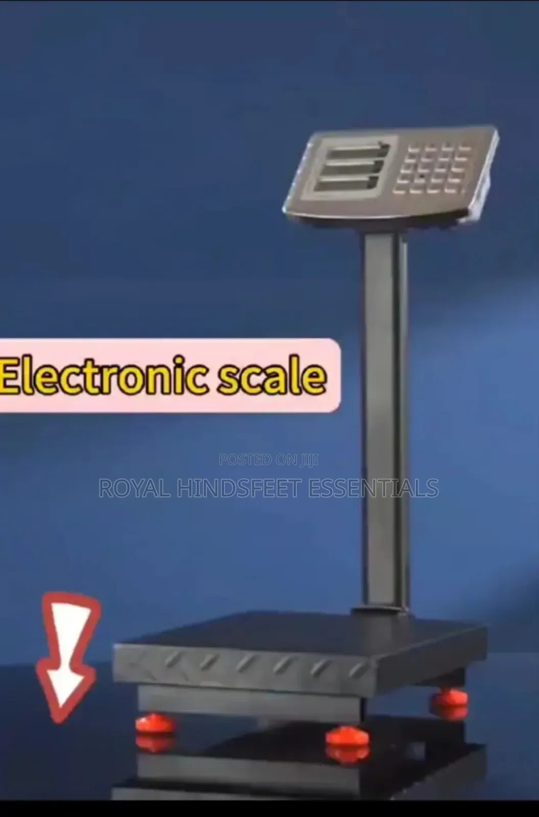 200kg Water Resistant Double Screen Electronic Digital Platform Scale