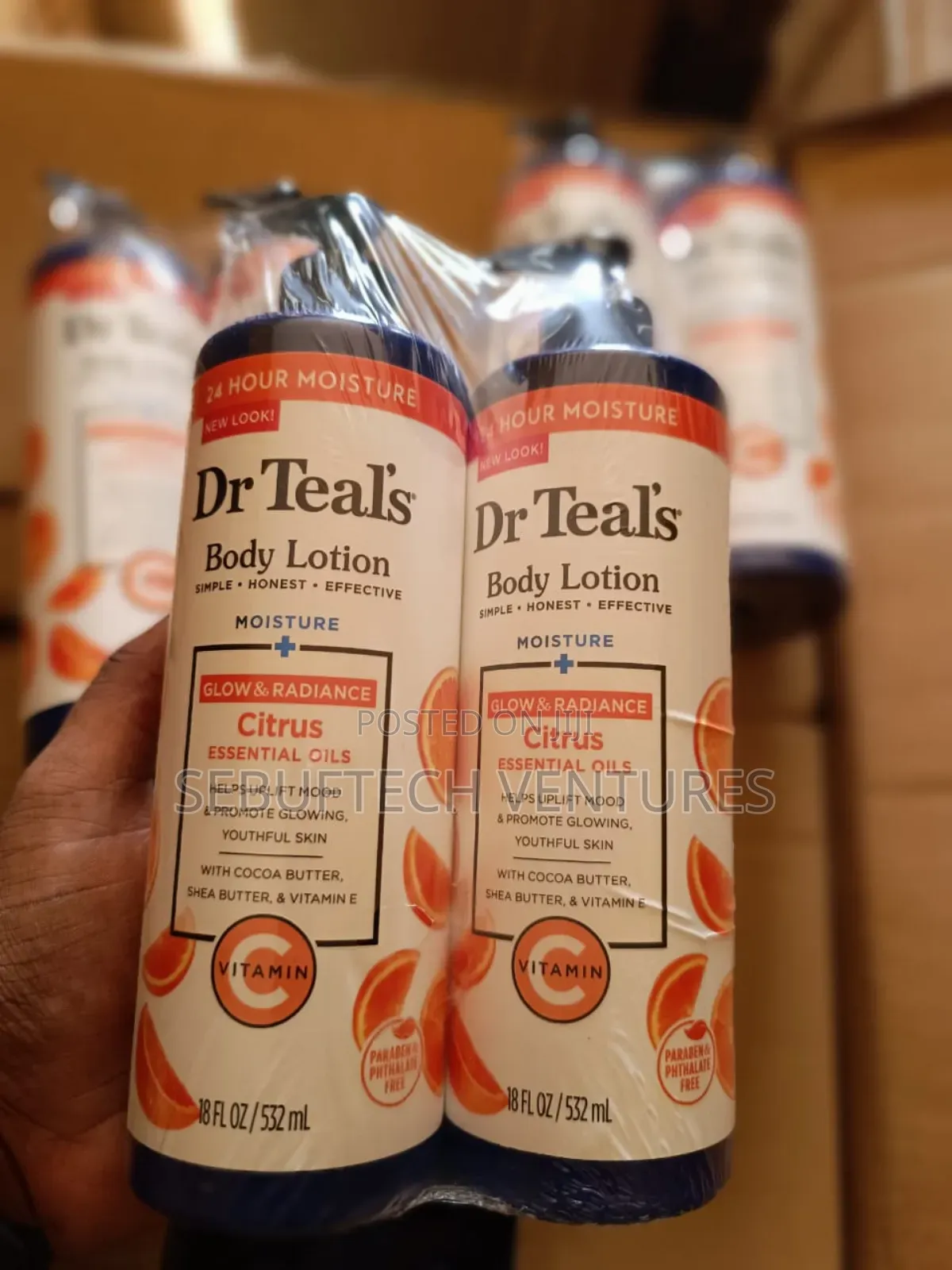 Dr Teal's Vitamin C Body Lotion - 532ml