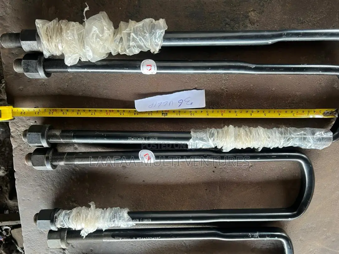 U-Bolts or U-Clips Size 27 Nut by 24 Length, 22, 20, 18, 16, 14, 12,10