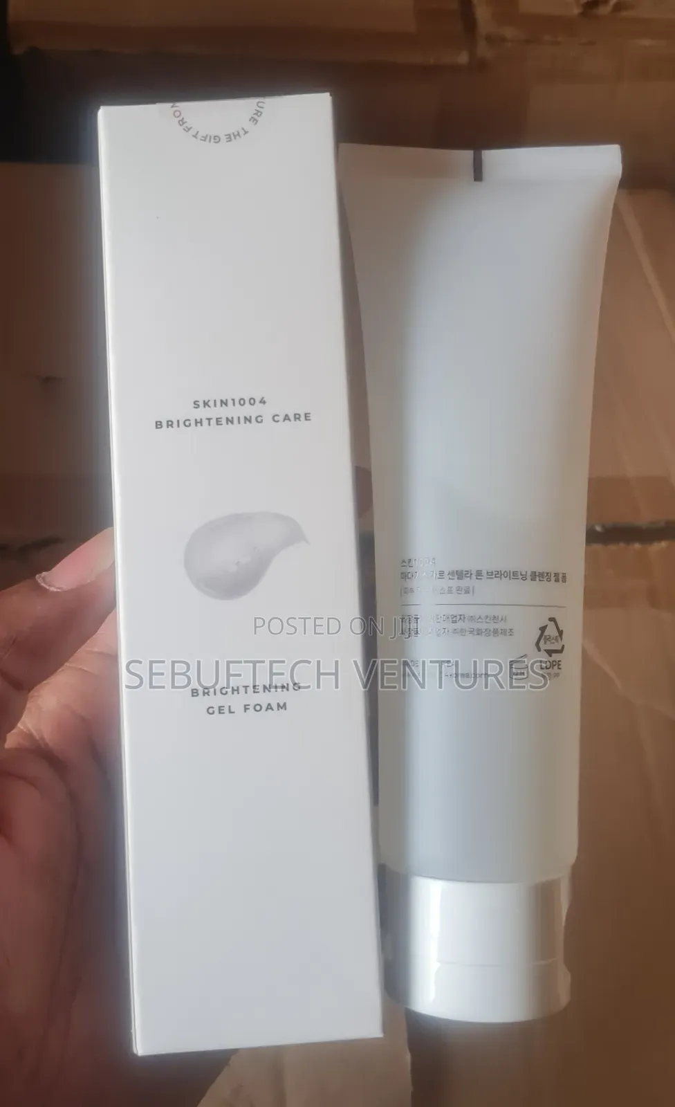 Skin1004 Centella Tone Brightening Cleansing Gel Foam - 125ml