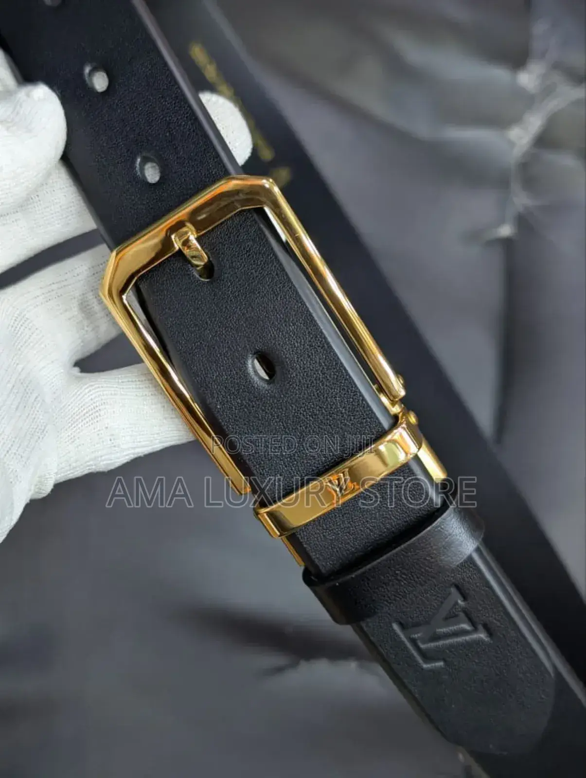Genuine Leather Men's Luxury Waist Belts