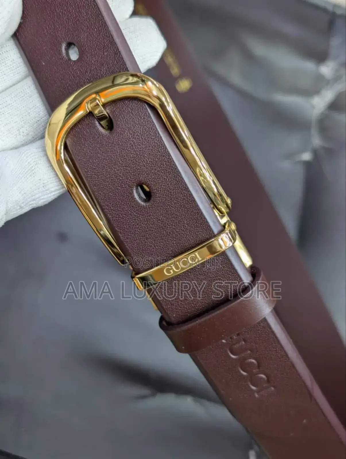 Genuine Leather Men's Luxury Waist Belts