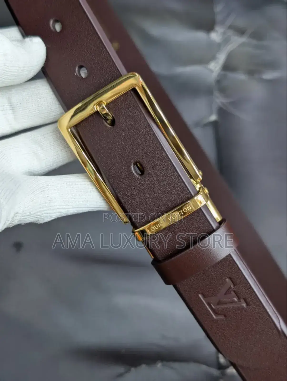 Genuine Leather Men's Luxury Waist Belts