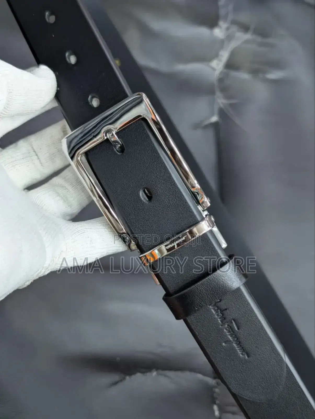 Genuine Leather Men's Luxury Waist Belts