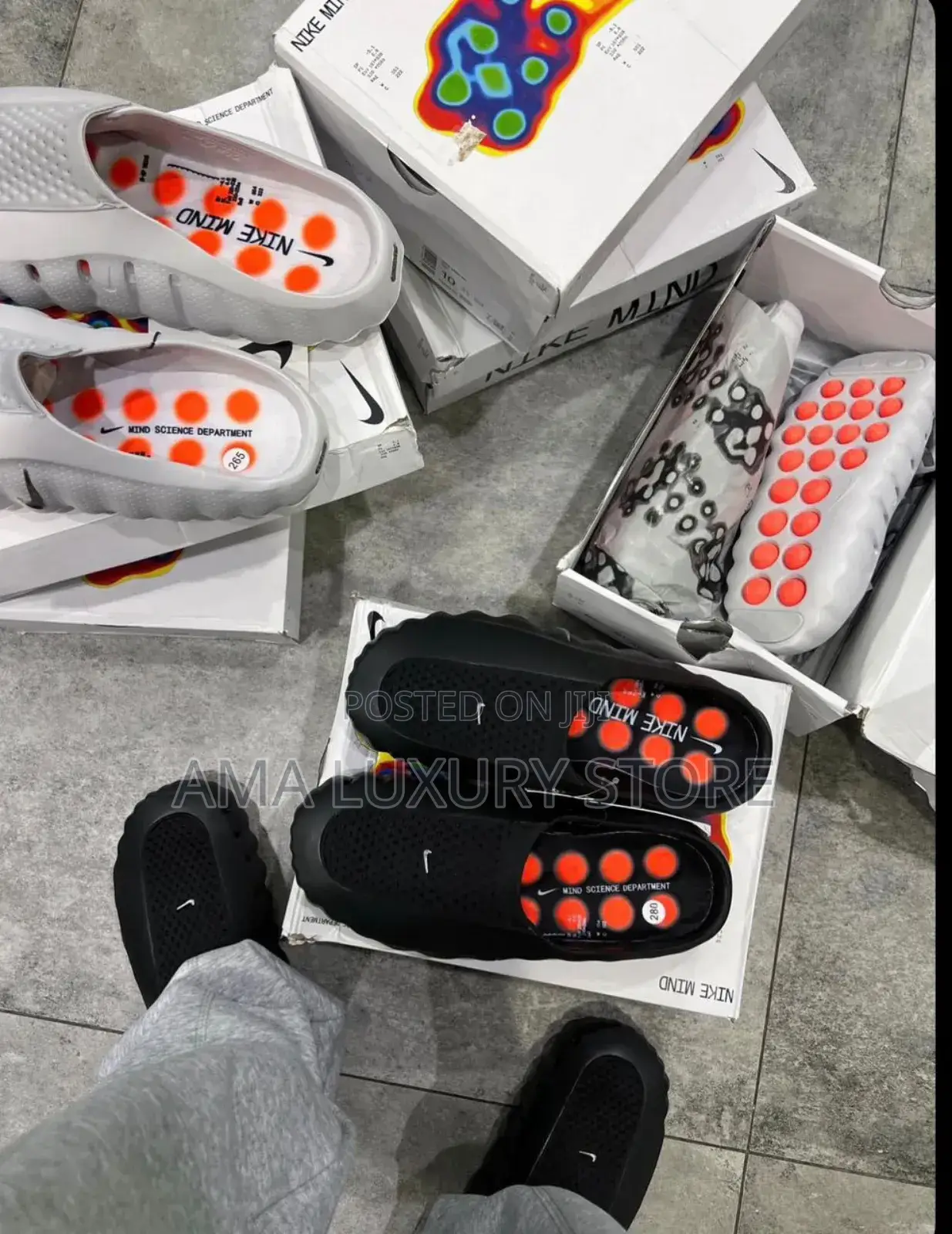 Nike Minds Luxury Men's Designer Clogs
