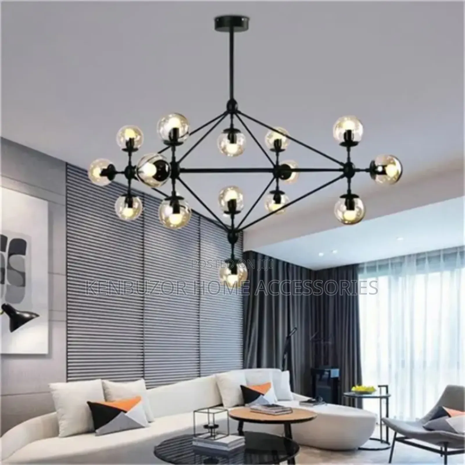 15 Glass Luxury Modern Pendant Light Chandelier