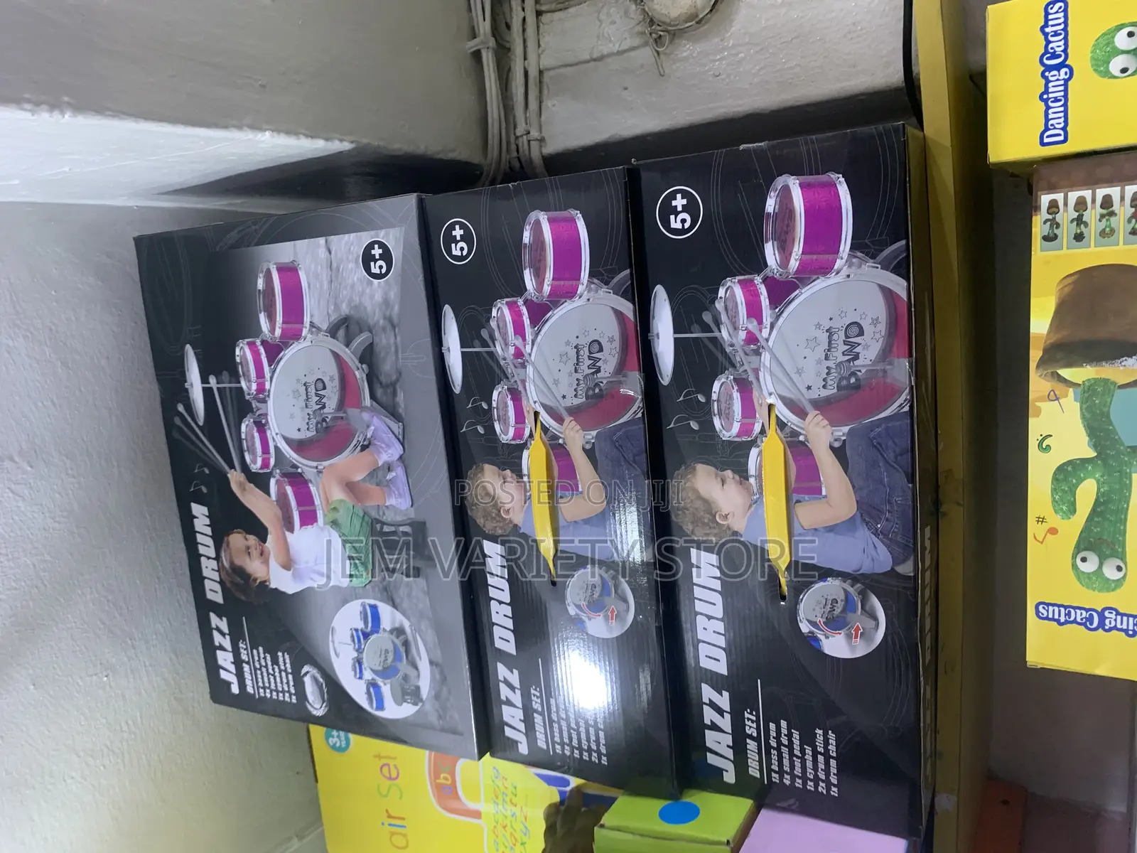 Jazz Drum Set for Kids 5+