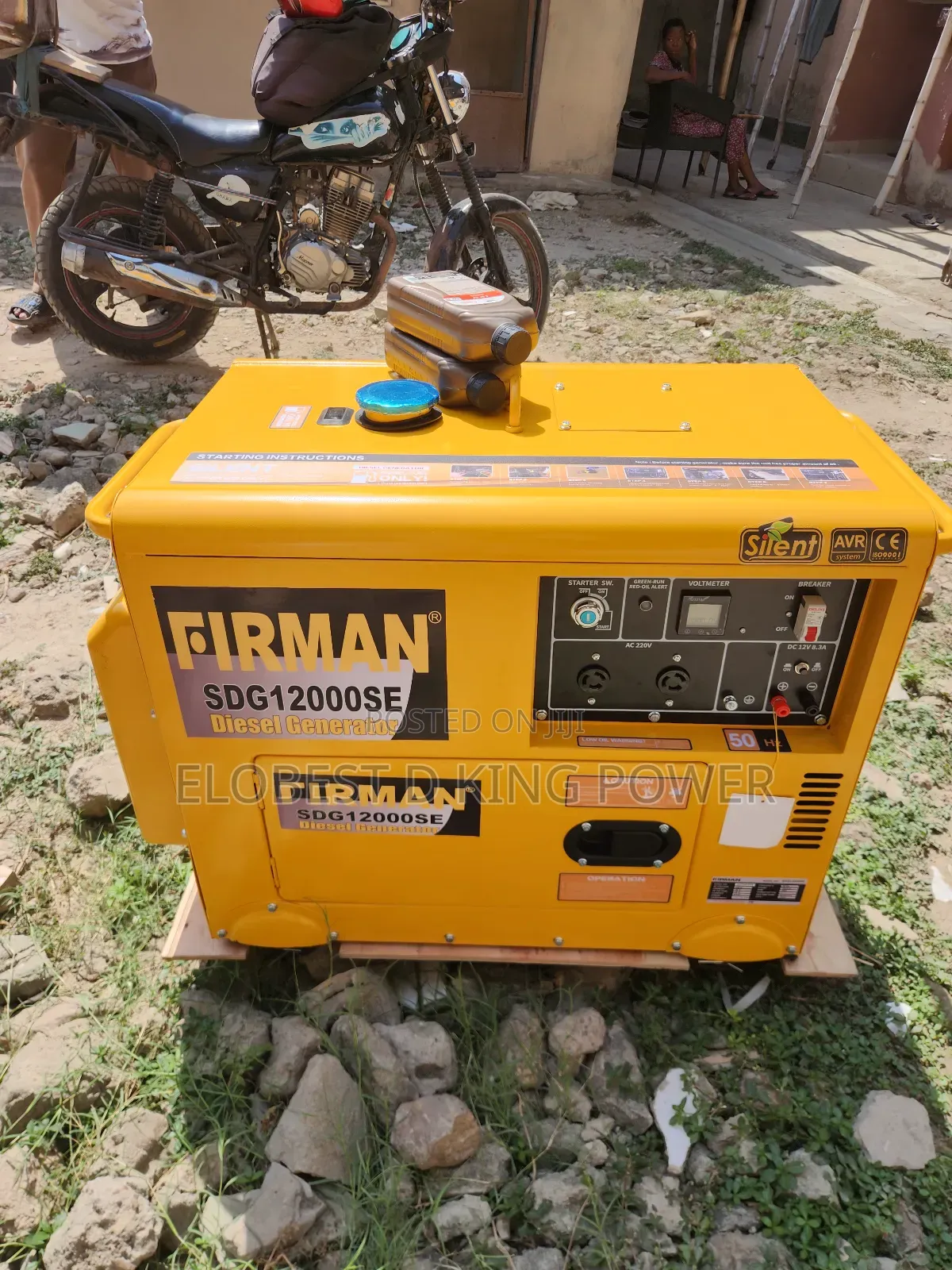 10.5kva Firman Soundproof Generator With Warranty Payment on Delivery