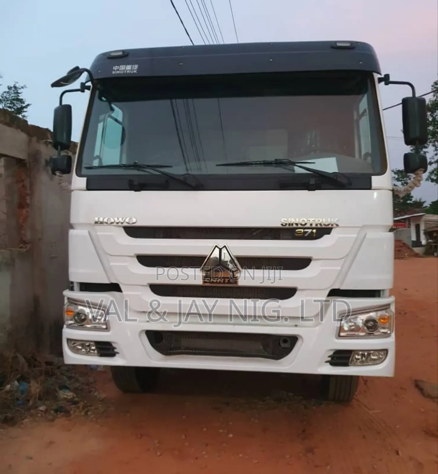 Howo China Truck 371 Model - Foreign Use