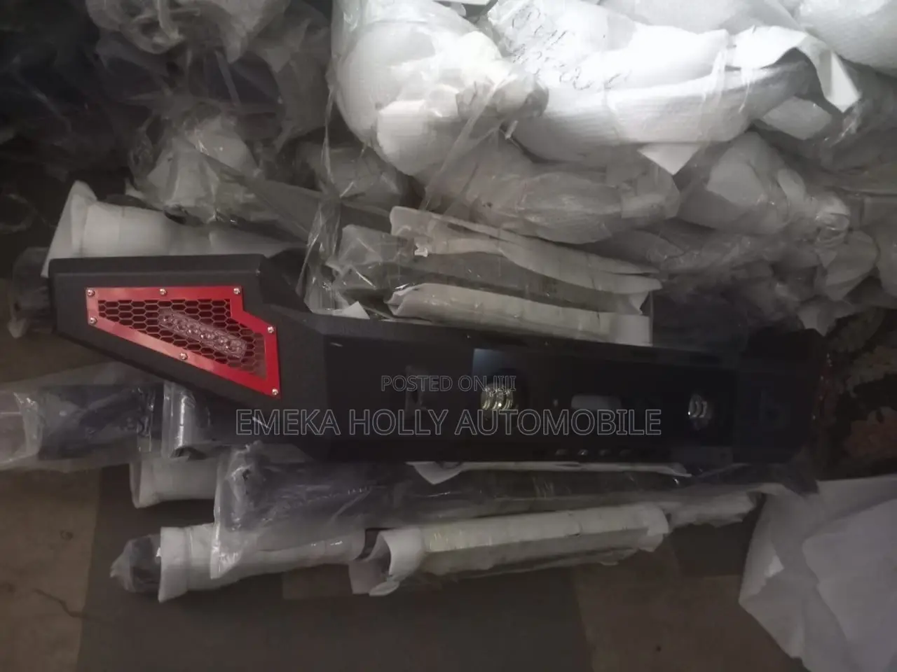 Brand New Heavy-Duty Steel Off-Road Front Bumper for Jeep Wrangler