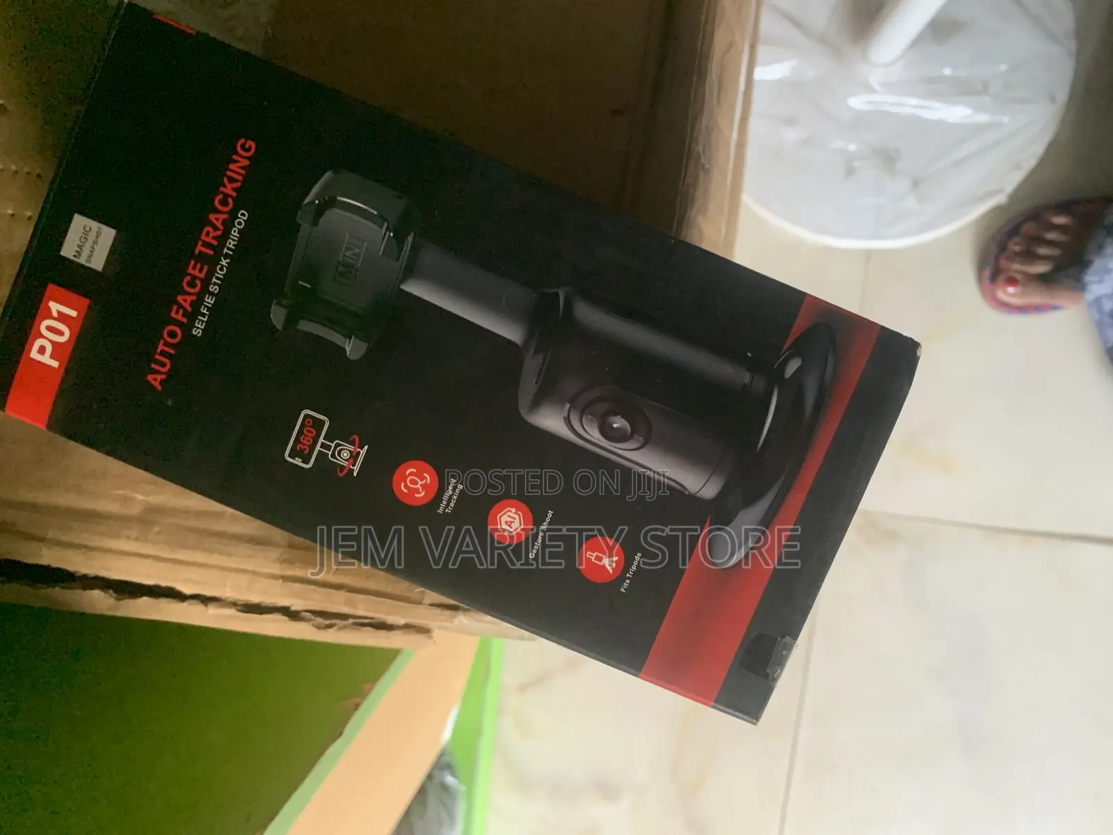 Po2 or Po1 Al 360 Degree Rotate Auto Face Tracker