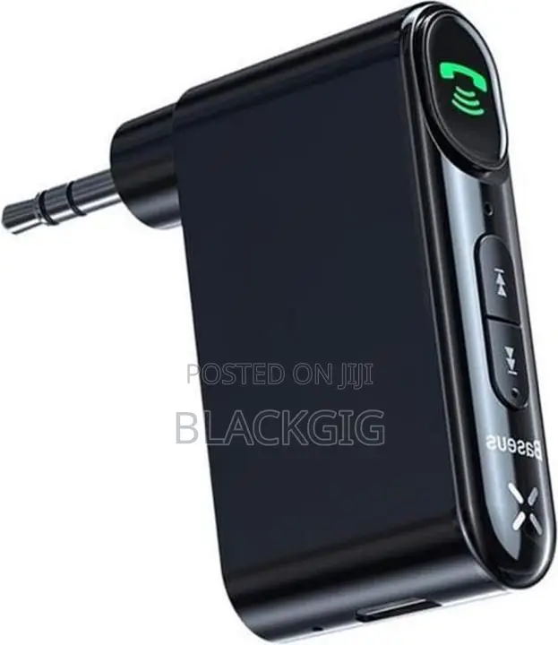 Baseus Aux Wireless Audio Receiver Black Car Bluetooth Receiver