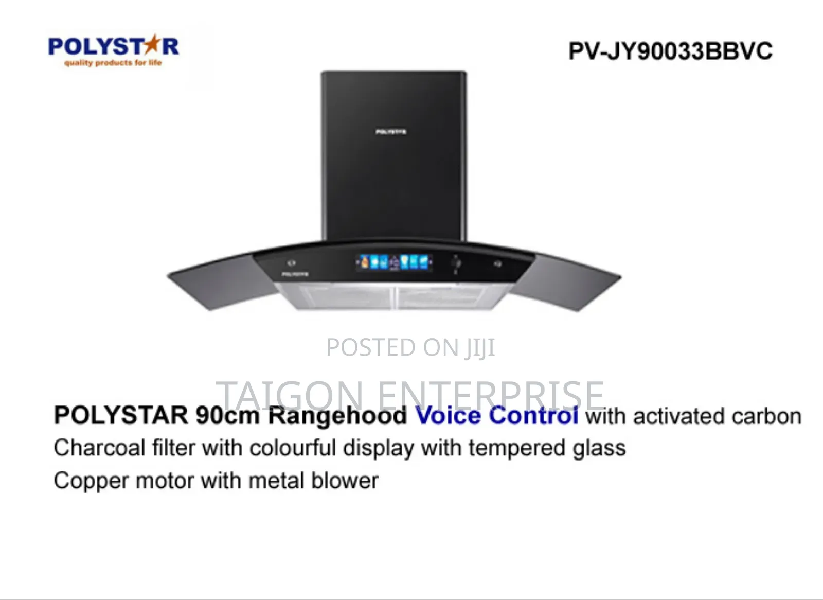 90cm Rangehood Voice Control ,