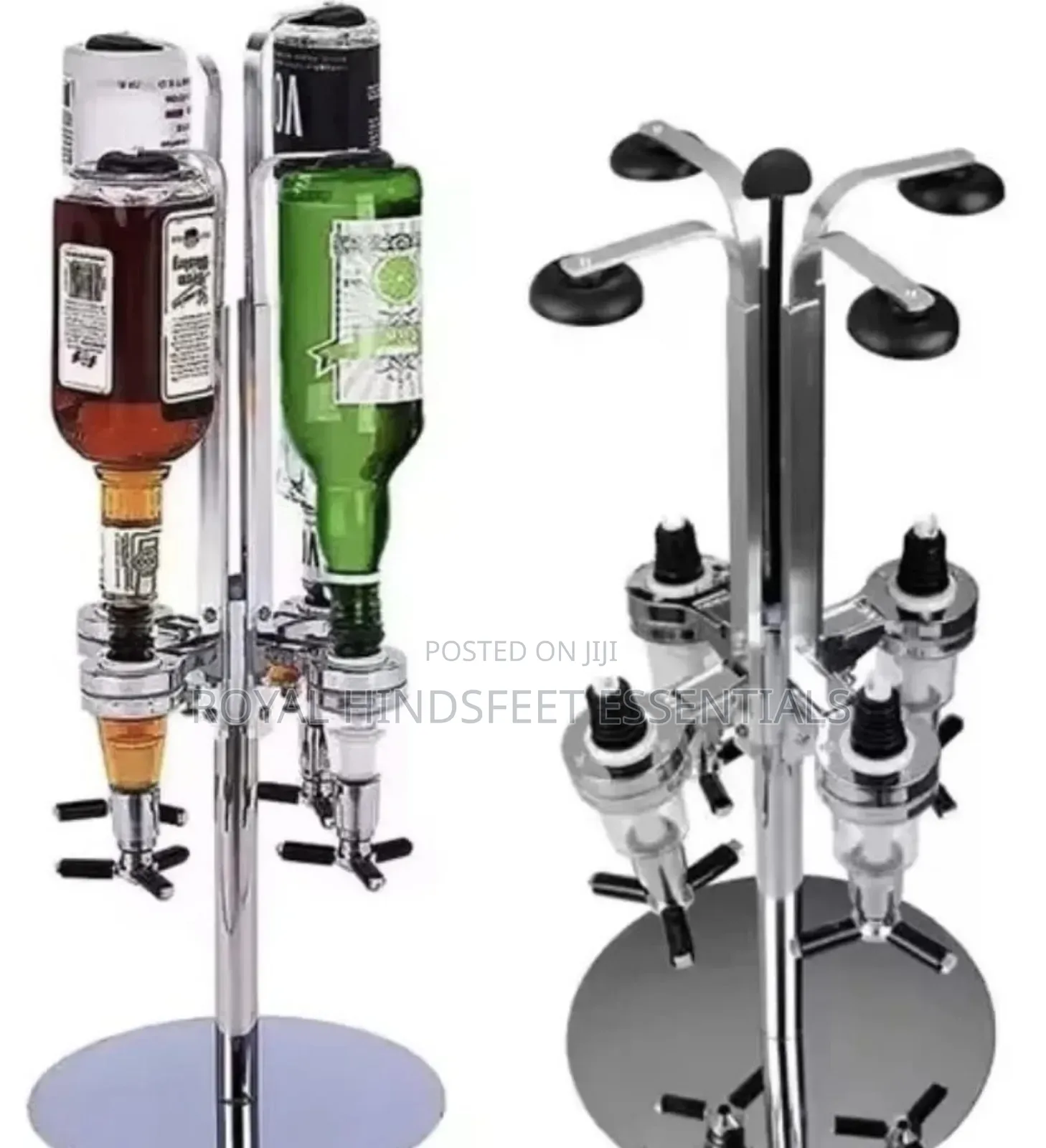 4 Bottles Beverage Dispenser