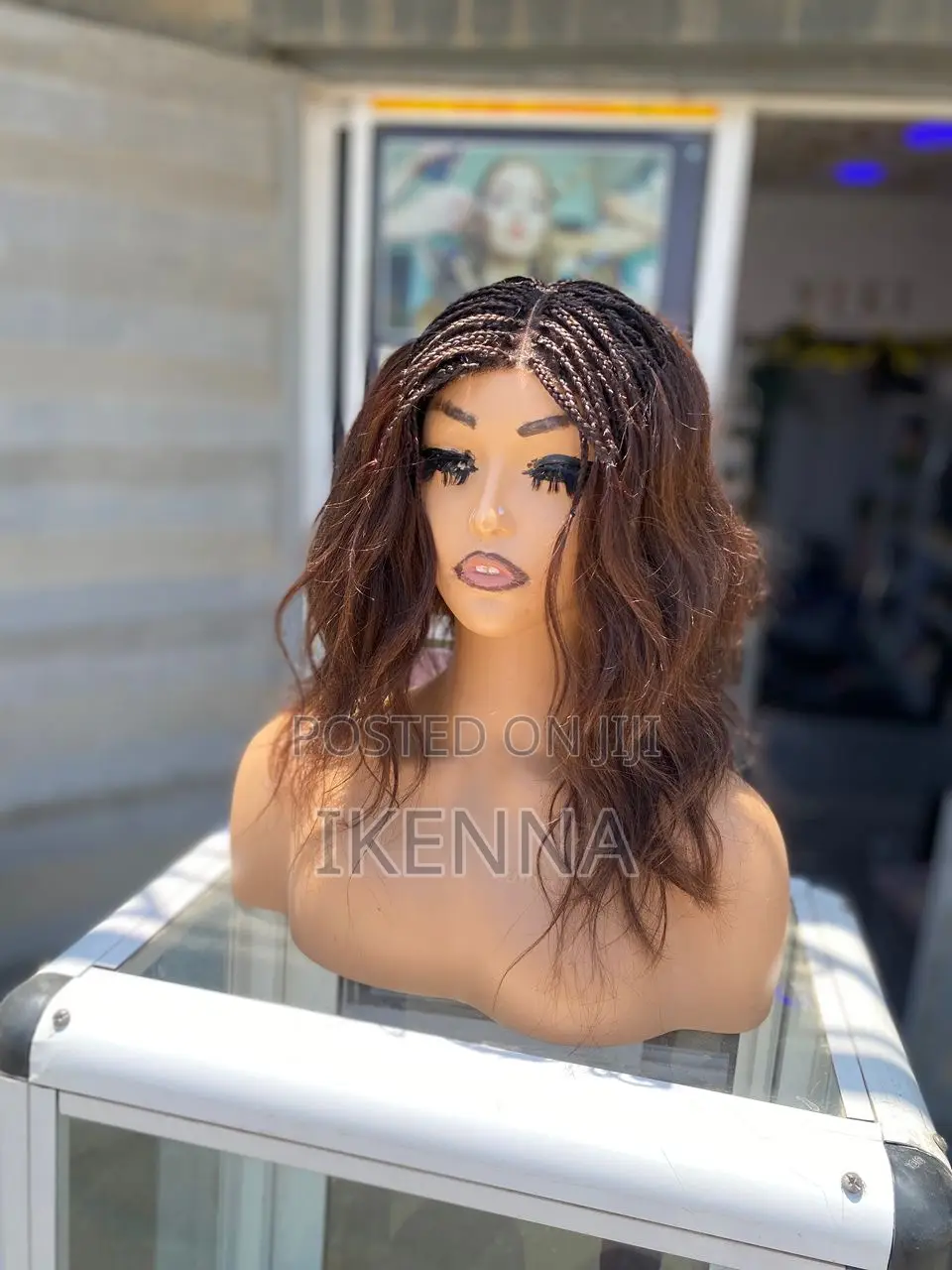 Beautiful Human Hair Pick and Drop Braids