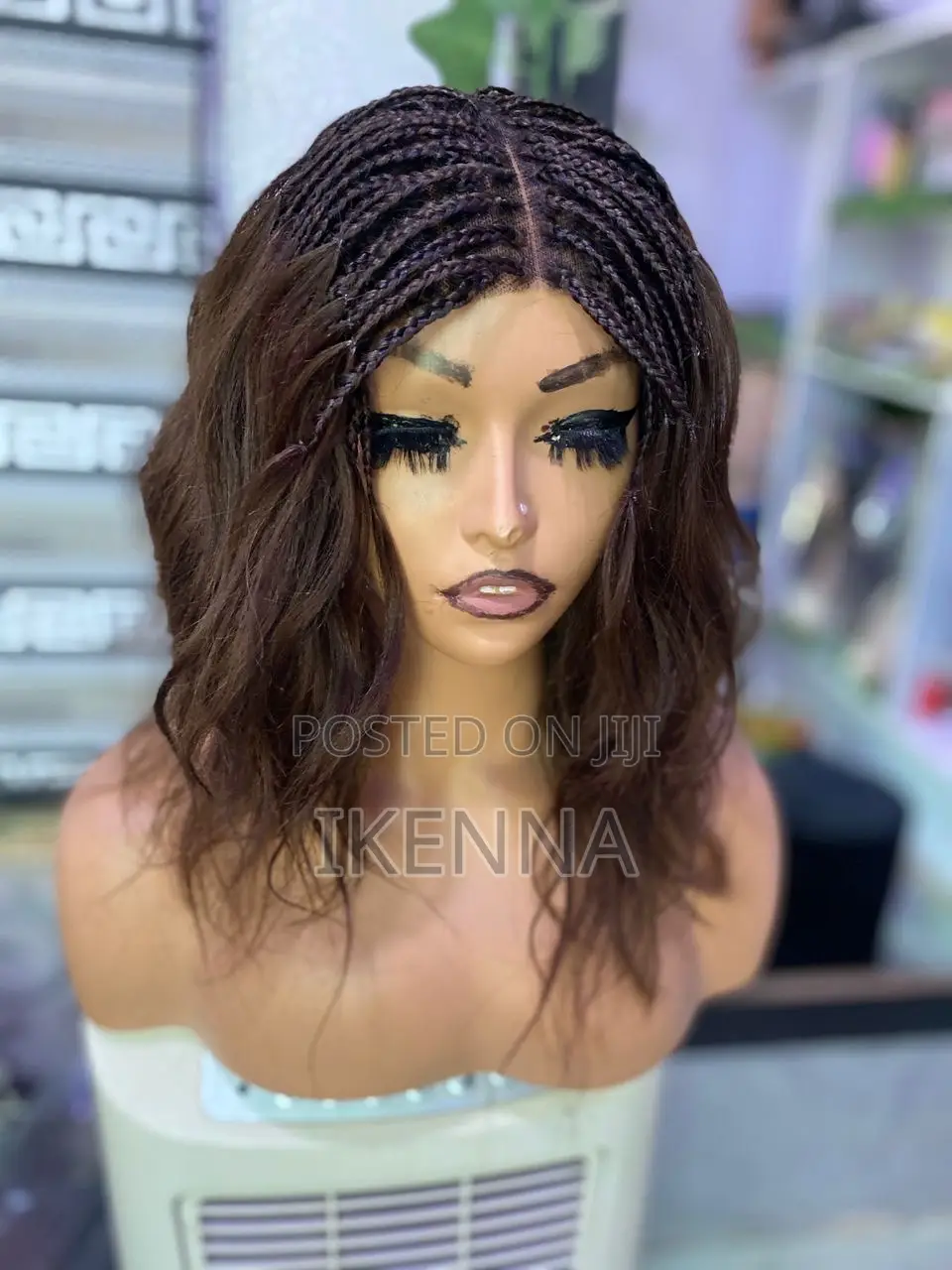 Beautiful Human Hair Pick and Drop Braids