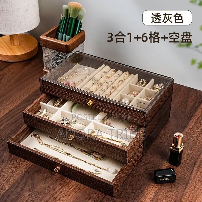 3 Layers Jewelry Organizer/Box