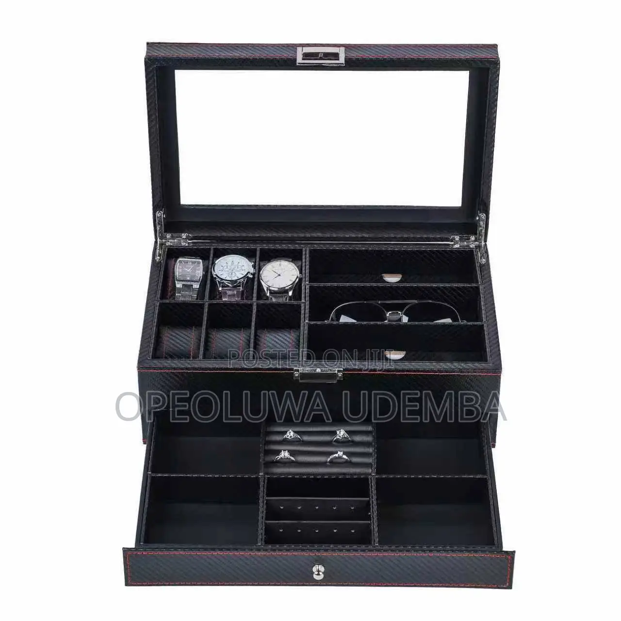 Double Layer Jewelry Box