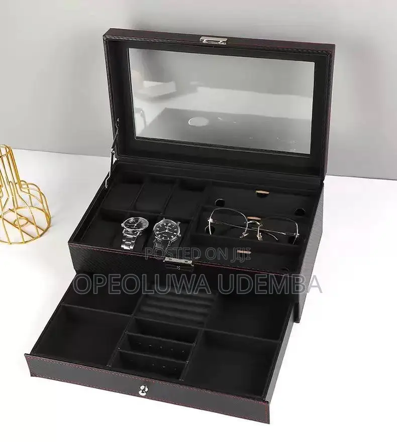 Double Layer Jewelry Box