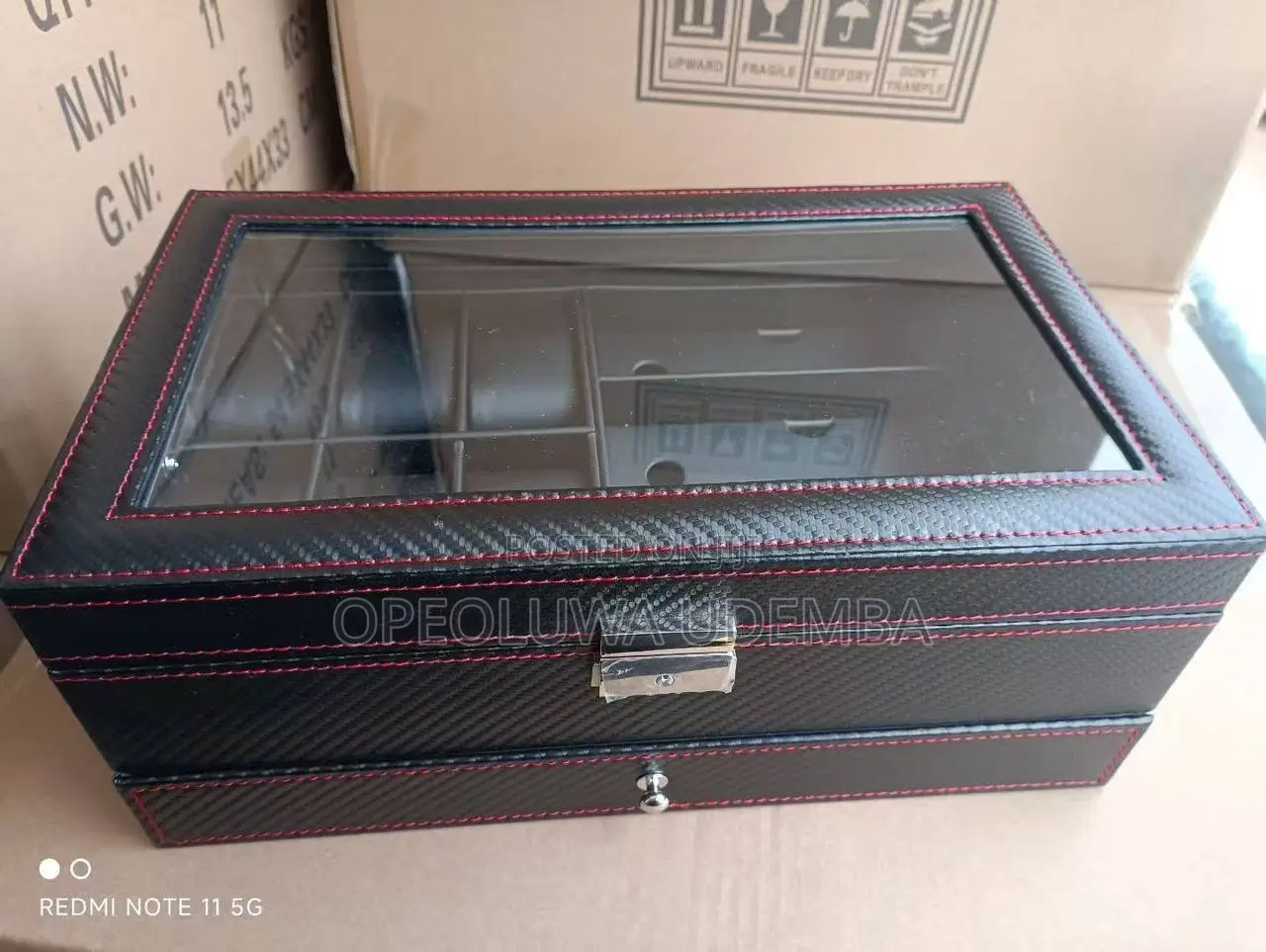 Double Layer Jewelry Box
