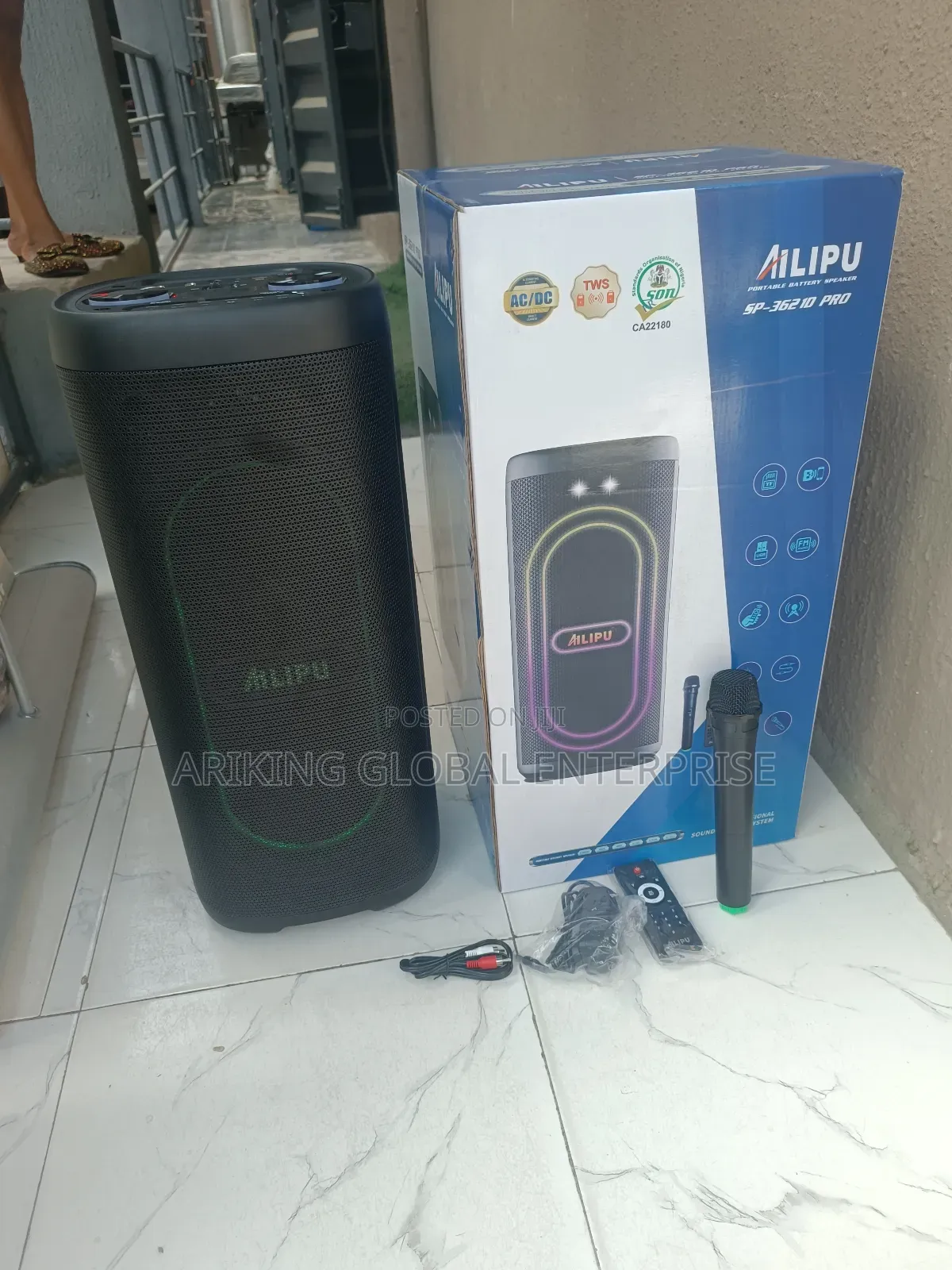 Portable Rechargable Party Speaker
