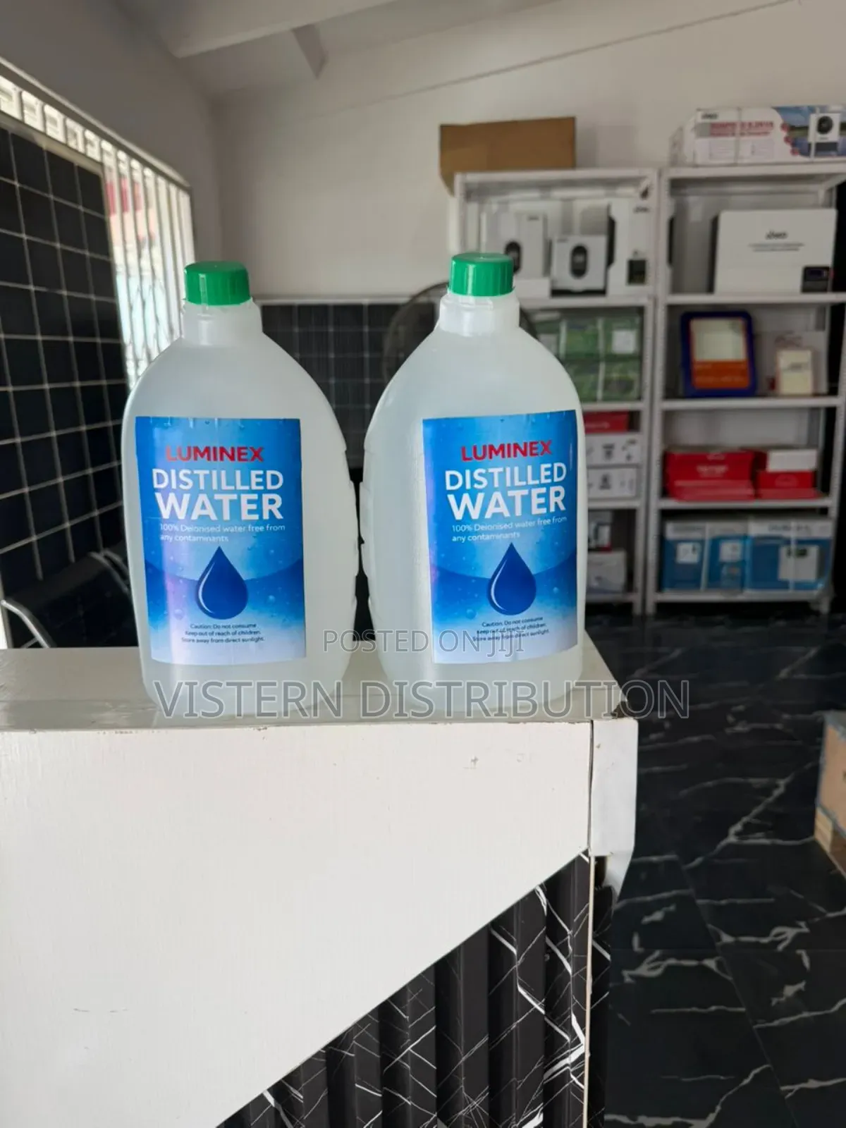 Distilled Battery Water, 100% Deionized