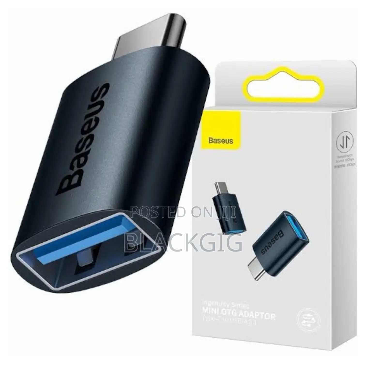 Baseus Ingenuity Series Mini Otg Adaptor Type-C to Usb-a 3.1