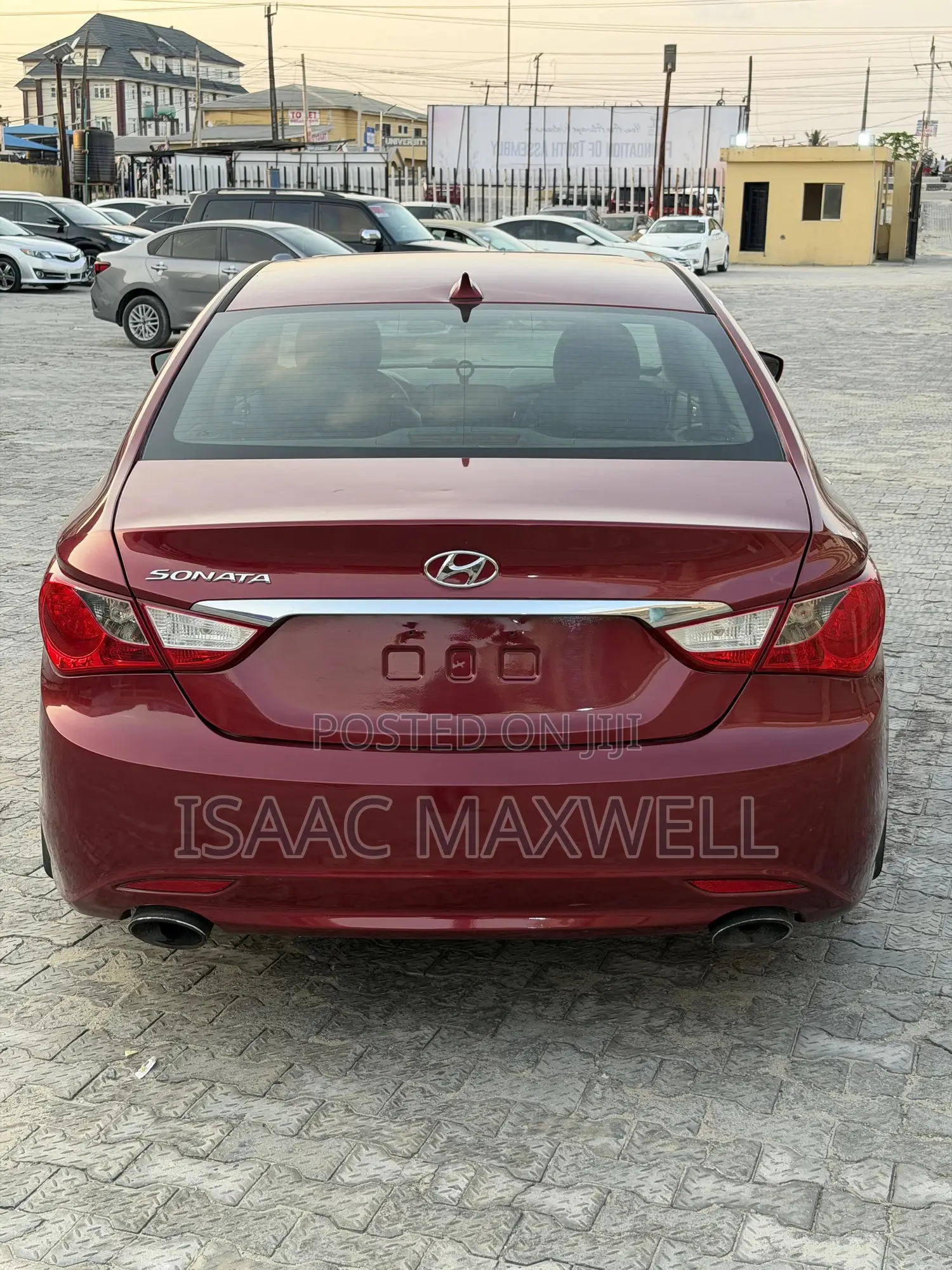 Hyundai Sonata 2012 Red