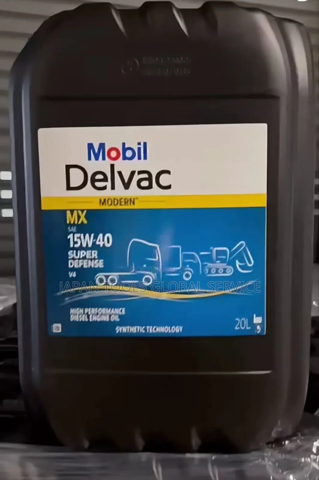 Mobil Delvac Modern Mx 15w-40 Super Defense V4 Oil (20litre )