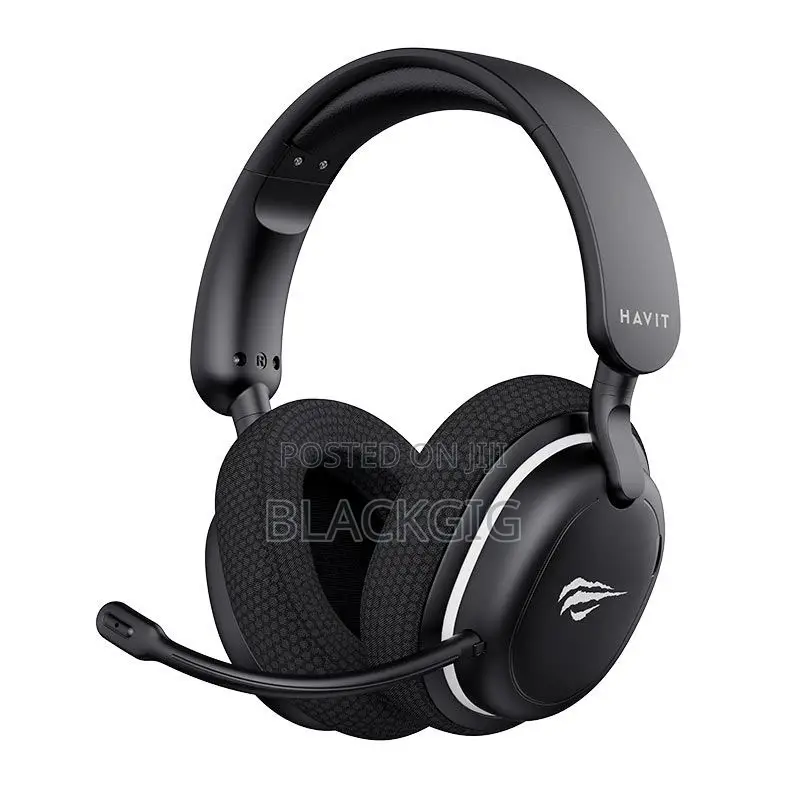 Wireless Gaming Headset With Mic Gamer Headphone Anc Microphone