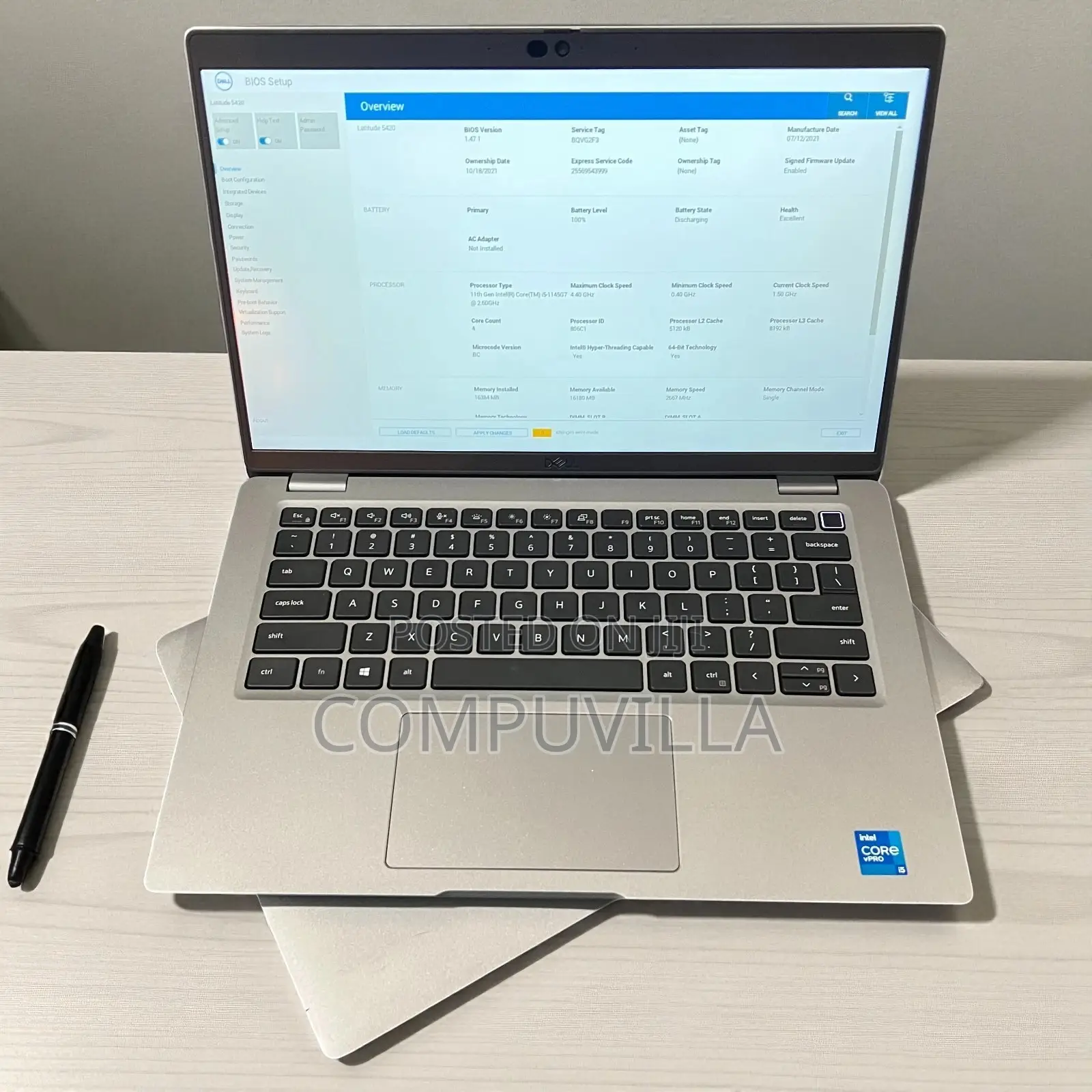 Laptop Dell Latitude 5420 16GB Intel Core i7 SSD 512GB